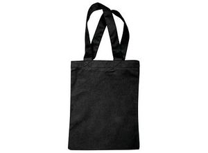 4006166756979 - Stofftasche unbedruckt Stoff schwarz 38704576