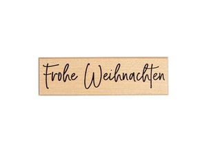 4006166797996 - Motivstempel Frohe Weihnachten 30 x100 cm