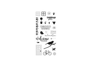 4006166817335 - Clear Stempel-Set Welcome Home