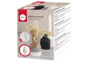 4006166898358 - Silikon-Gießform Vase geriffelt