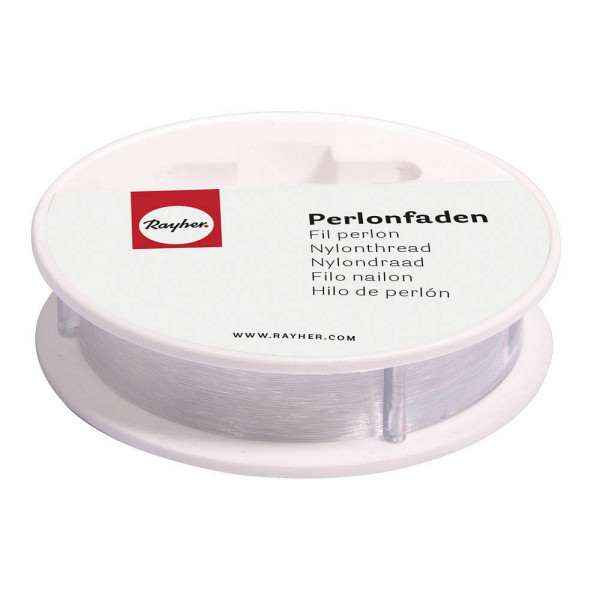 4006166967467 - Perlonfaden 07 mm glatt transparent 07 mm x 250 m