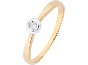 4006175350595 - VANDENBERG Damen Ring 375er Gold mit 1 Diamant ca 004 Karat gold