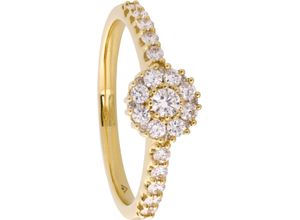 4006175653733 - VANDENBERG Damen Diamantring 585er mit 27 Diamanten zus ca 050 Karat gold