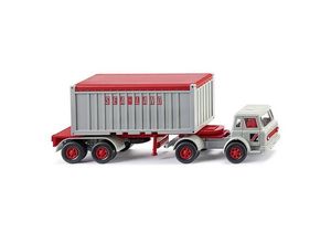 4006190525015 - 052501 H0 LKW Modell Harvester Containersattelzug 20 Sealand