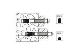 4006209915462 - Bolzenanker FAZ ll 120 x 10 mm - 1 Stück Dübel