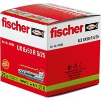 4006209947609 - 94760 satz mit 25 universalankern ux-r S 25 8 x 50 mm - Fischer