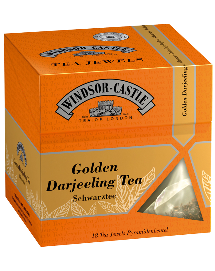 4006248112013 - Golden Darjeeling Tea Jewel von Windsor-Castle 18 Pyramidenbeutel