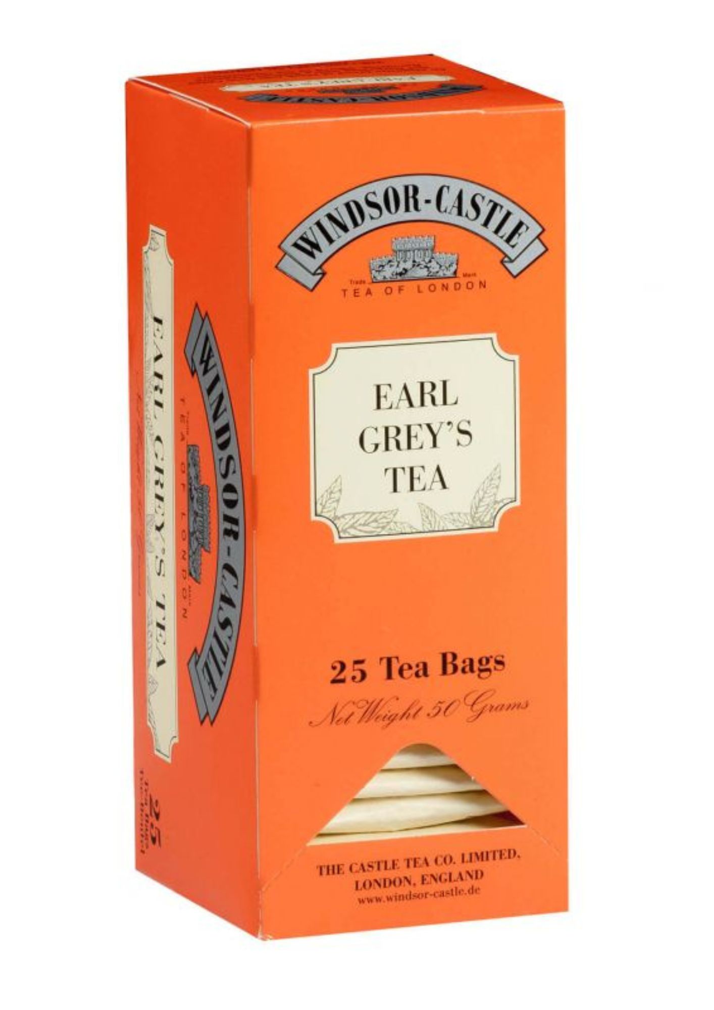 4006248120940 - Windsor-Castle Earl Greys Tea Beutel mit Umhüllung 25er 50 g