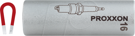 4006274233928 - 1 2 Zündkerzen-Steckschlüsseleinsatz mit Magneteinsatz 16 mm - 23392 - Proxxon