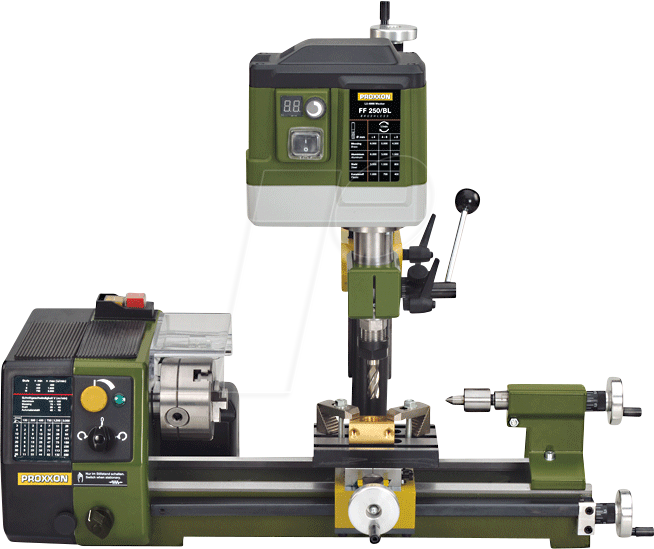 4006274241121 - Bohr- und Fräseinrichtung pf 250 BL - 24112 - Proxxon