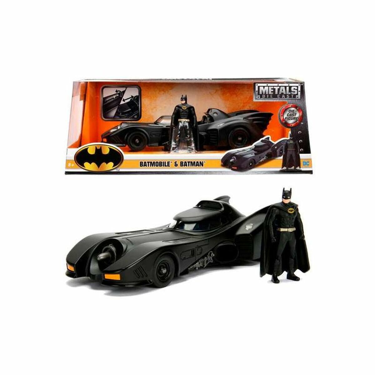 4006333065002 - Spielzeugauto Batmóvil 1989 Metall 124 Figur