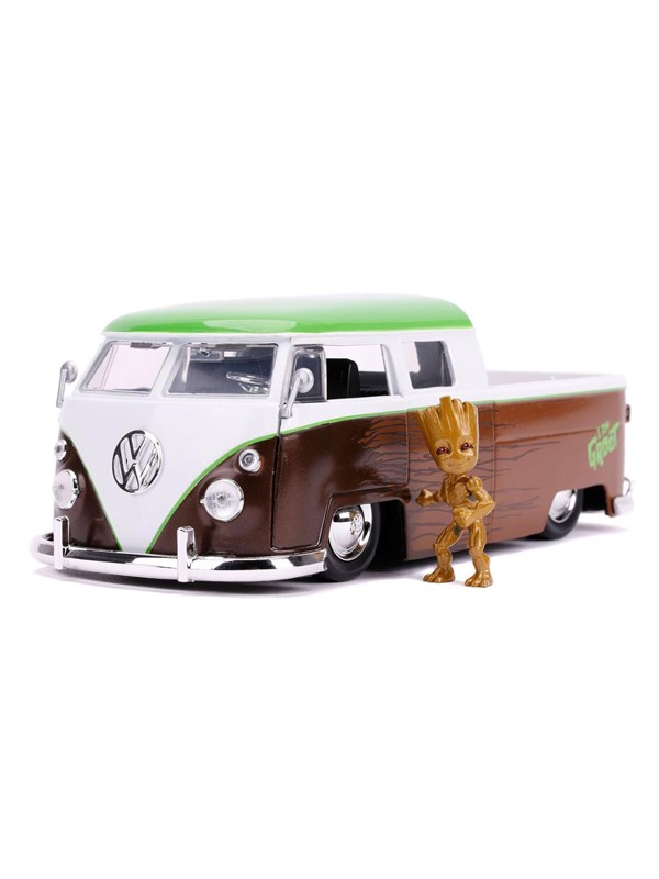 4006333070433 - Jada Toys Marvel Groot 1963 Bus Pickup 124