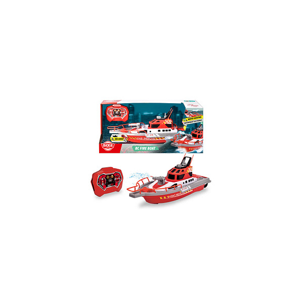 4006333074714 - Dickie Toys RC Feuerwehr-Boot RTR mit Wasserspritzfunktion 24 GHz