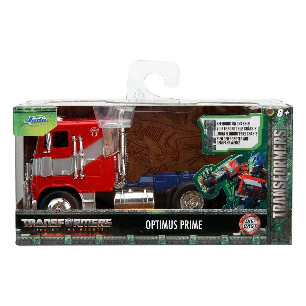 4006333084416 - Sammelfigur Transformers T7 Optimus Prime Truck métal