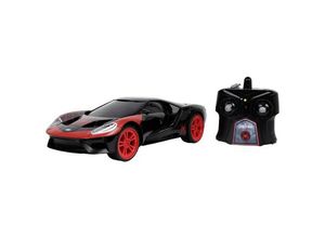 4006333086106 - JADA TOYS 253226004 Marvel Miles Morales RC 2017 Ford GT 116 RC Einsteiger Modellauto Elektro Sportwagen