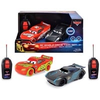 4006333086472 - JADA TOYS 203084034 Cars Glow Racers Twin Pack 132 RC Modellauto Elektro Rennwagen