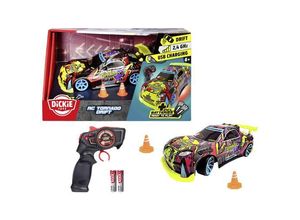 4006333087363 - Dickie Toys 201104007 Tornado Drift 124 RC Einsteiger Modellauto Elektro Drift Allradantrieb (4WD)