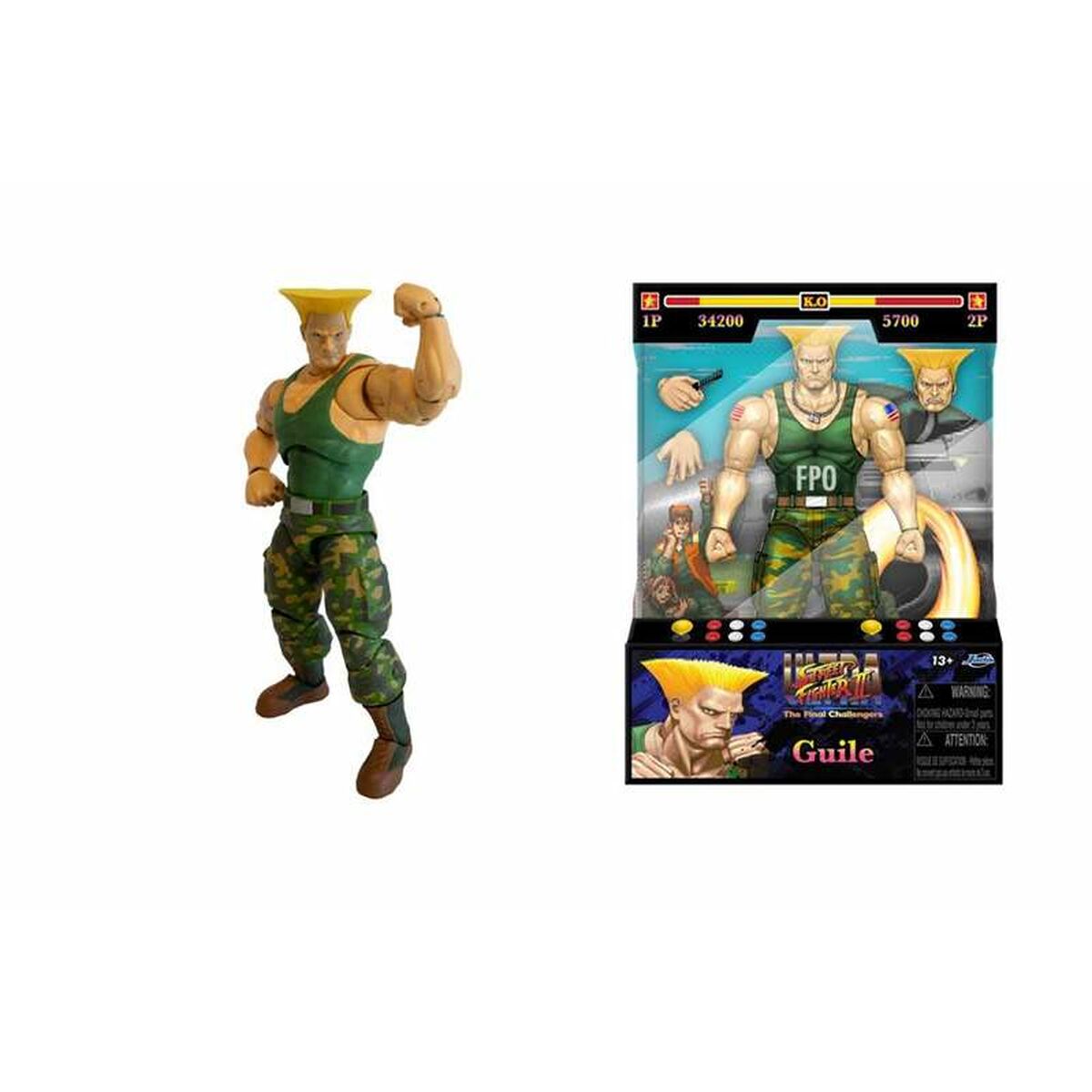 4006333088261 - Figur mit Gelenken Street Fighter 4006333088261 - Figur mit Gelenken Street Fighter