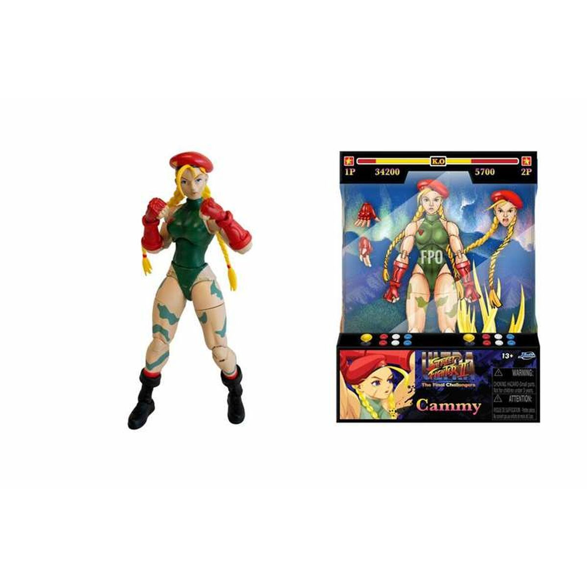 4006333088278 - Action Figure Ii Cammy 15 cm