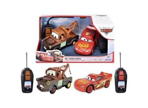 4006333088520 - JADA TOYS 203084036 Cars LMQ + Mater Twin Pack 132 RC Modellauto Elektro Rennwagen