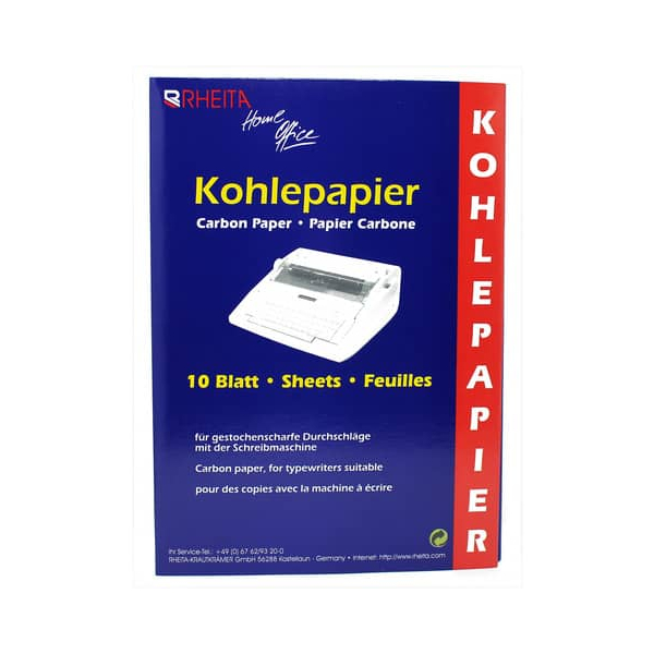 4006335817210 - Kohlepapier A4 10BL schwarz Kohlepapier 4006335817210 RHEITA