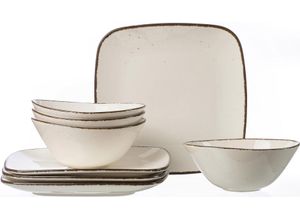 4006344083729 - Tafelservice RITZENHOFF & BREKER Geschirr-Set CASA Geschirr-Sets Gr 8 tlg beige (naturweiß) Tafelservice Vintage Look 8 Teile für 4 Personen