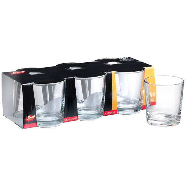 4006344690231 - Ritzenhoff Whiskeyglas Glas 260 ml Transparent 6 Stück à 260 ml