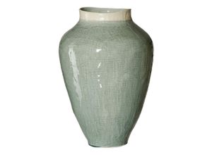 4006344746501 - R & B Vase LUCCA (BHT 27x41x27 cm) BHT 27x41x27 cm grün Blumenvase Blumengefäß