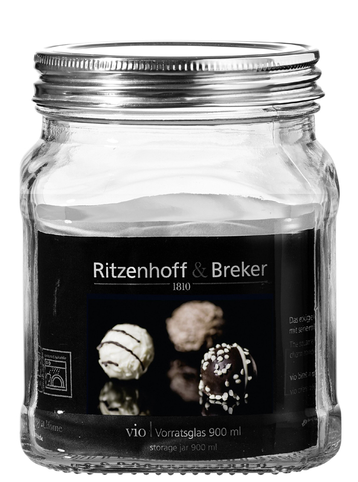 4006344812121 - Ritzenhoff & Breker Vorratsglas VIO eckig 09 l