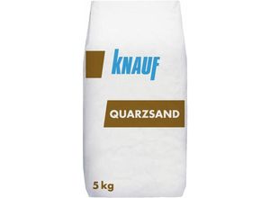 4006379022984 - Quarzsand hellgrau 5kg Filtersand Filterkies Innen Außen - Knauf