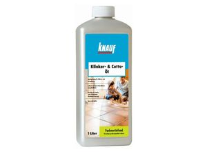 4006379074099 - Klinker- & Cotto-Öl 1 l Reinigen - Knauf