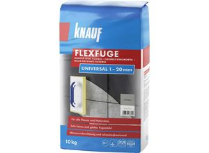 4006379138395 - Fugenmörtel Flexfuge Universal 1 - 20 mm manhattan 10 kg Fugenmörtel - Knauf