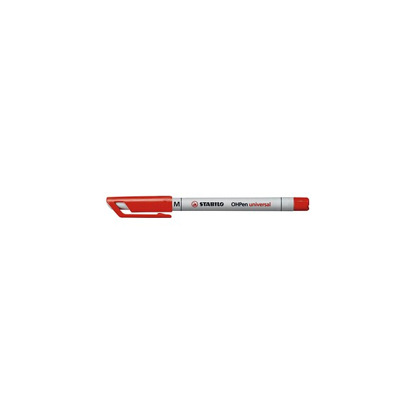 4006381114608 - 10 STABILO OHPen universal Folienstifte rot 10 mm non-permanent 4006381114608 10 Stück