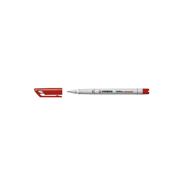 4006381114776 - Folienstift OHPen universal 851 S rot 04 mm non-permanent 4006381114776 Stabilo