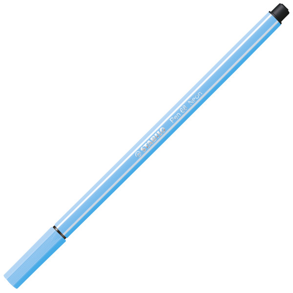 4006381121064 - Fasermaler Pen 68 Strichstärke 10 mm neonblau