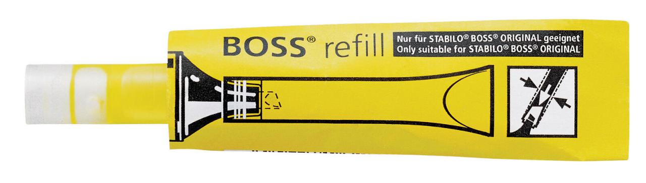 4006381320122 -  Textmarkernachfülltinte BOSS Refill 070 24 gelb 4006381320122 Stabilo