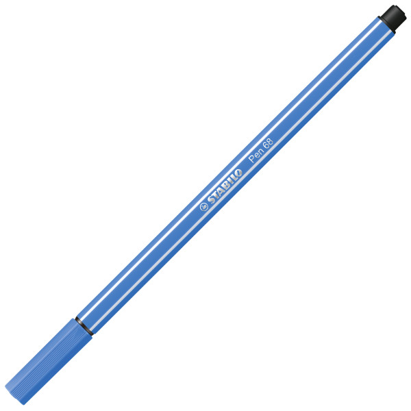 4006381333276 - Fasermaler Pen 68 Strichstärke 10 mm dunkelblau