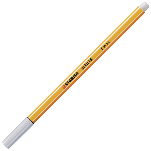 4006381333979 - Fineliner point 88 Strichstärke 04 mm hellgrau