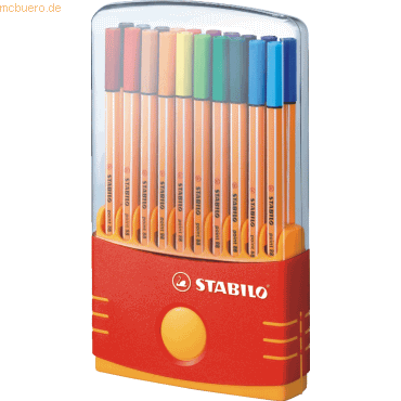 4006381357135 - point 88 ColorParade 20er Etui 4006381357135 STABILO 8820-03 20 Stück