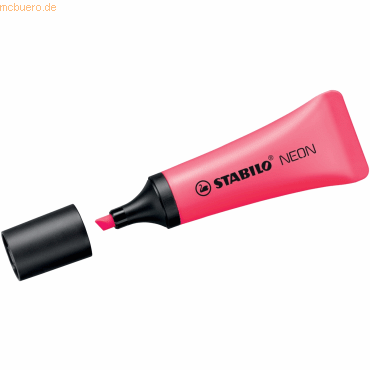 4006381401166 - Textmarker STABILO Neon 72 56 pink 2-5mm Keilspitze 4006381401166 Stabilo