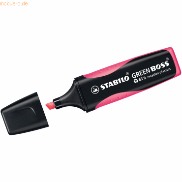 4006381436700 - Textmarker GREEN BOSS 6070 56 pink 2-5mm Keilspitze 4006381436700 Stabilo