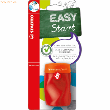 4006381492768 - 3 x Dosenspitzer Easysharpener orange R Blisterkarte