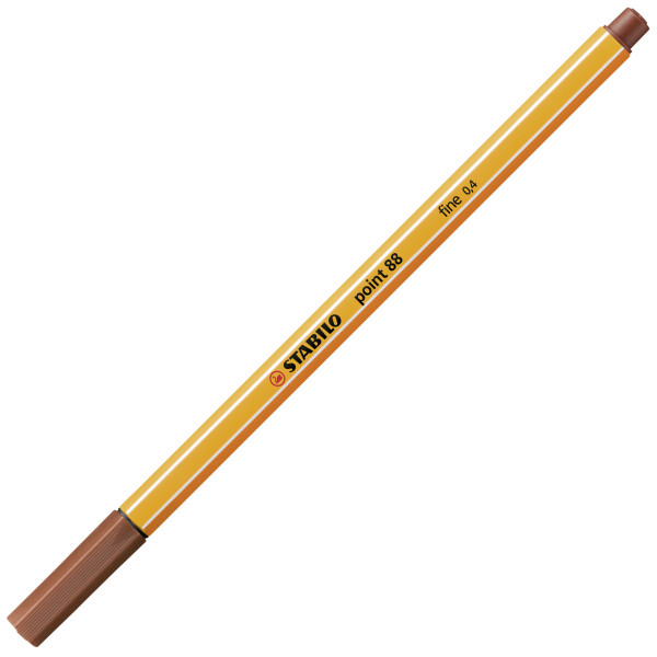 4006381493185 - Fineliner point 88 Strichstärke 04 mm rötel