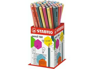 4006381502818 - Stabilo - Sechseckige Bleistiftanzeige 22mm Bleistift 160 hb 72 Einheiten