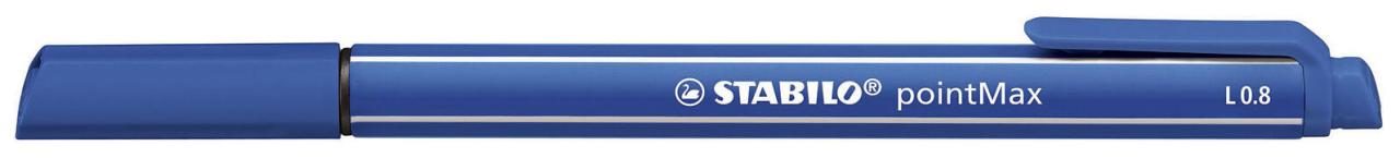 4006381503235 - STABILO Filzstift STABILO pointMax ultramarinbu 08 mm Blau