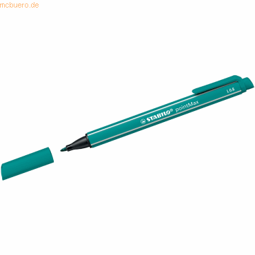 4006381503488 - STABILO Filzstift STABILO pointMax türkisblau 08 mm Blau