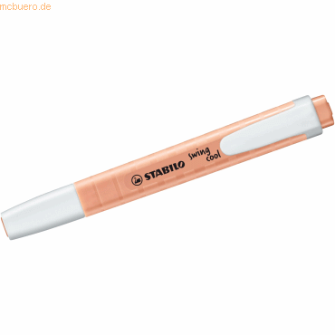 4006381518499 - Textmarker swing cool Pastel 275 126-8 pfirsich 1-4mm Keilspitze 4006381518499 Stabilo