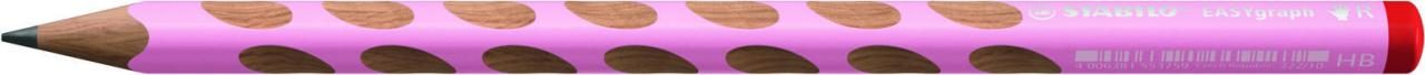 4006381558679 - STABILO EASYgraph Bleistifte HB pastell-pink 12 St