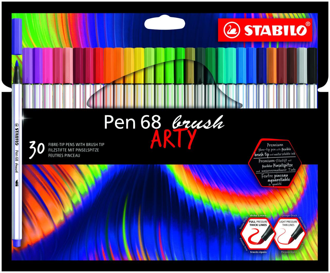 4006381578219 - STABILO Filzstifte STABILO Pen 68 ARTY 30St Fars keine Herstellerangabe Mehrfarbig