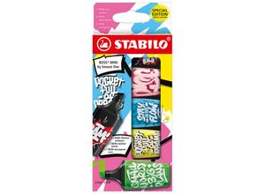 4006381597265 - Textmarker STABILO® BOSS MINI by Snooze One 5er-Pack